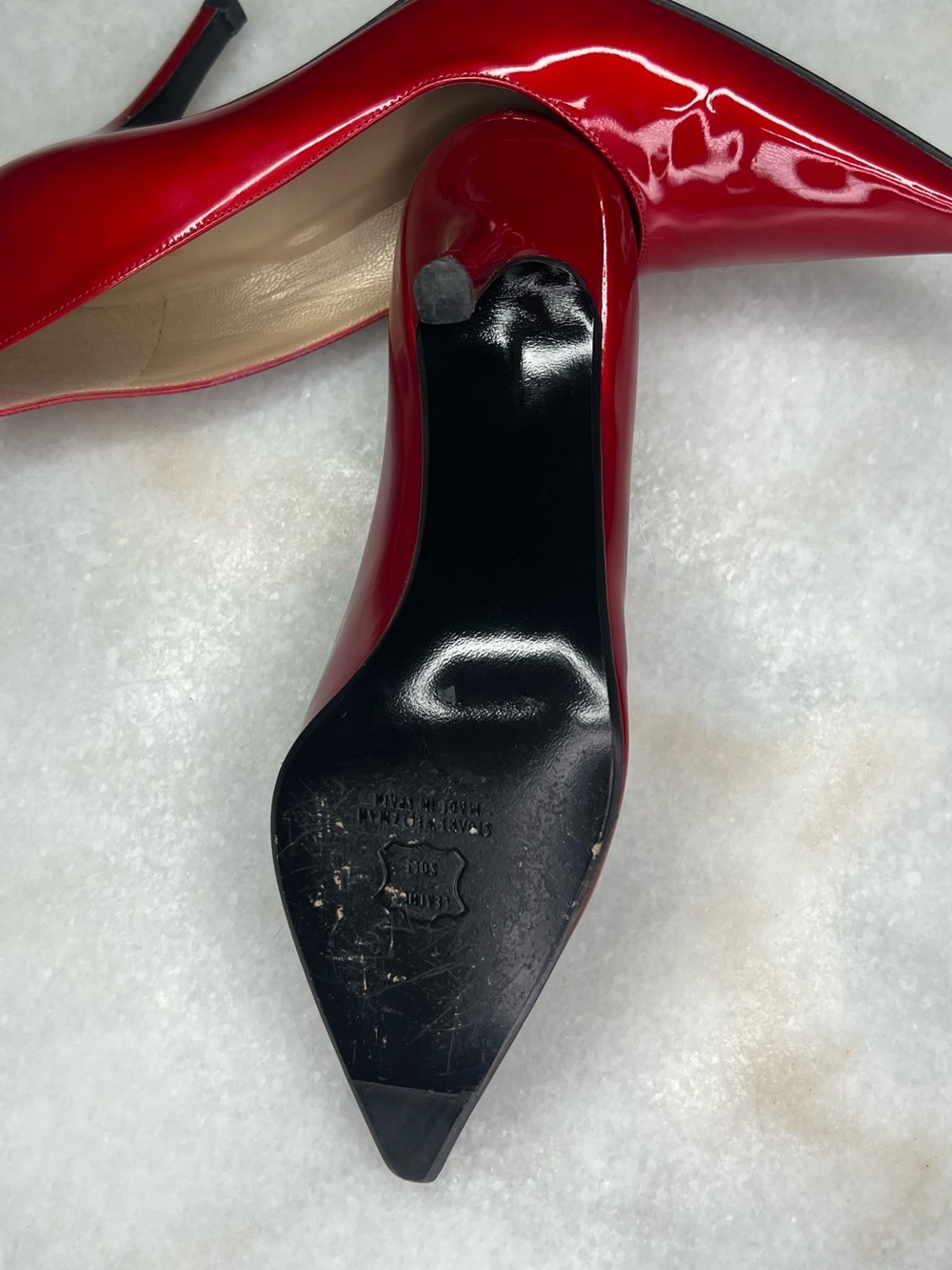 Stuart Weitzman Patent Leather Pump - Picture 9 of 15